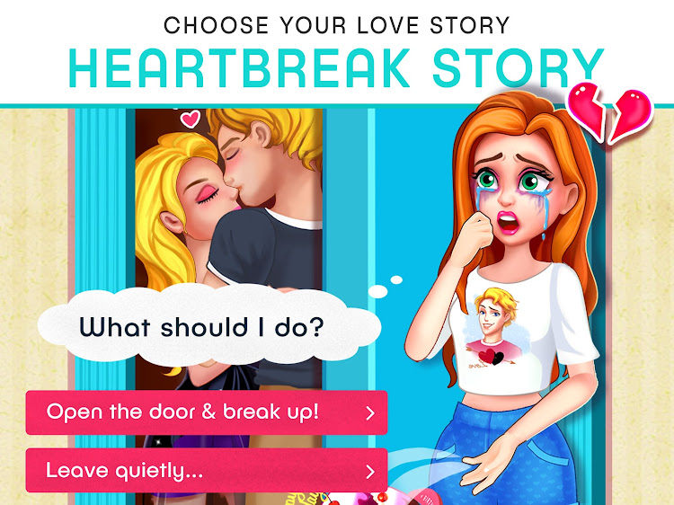 #6. Love Story: Choices Girl Games (Android) By: Play Buddy