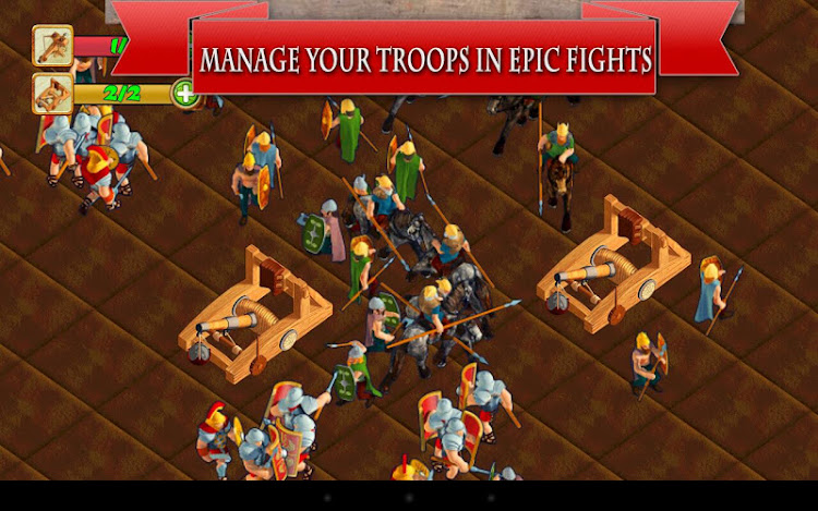 #9. CAESAR EMPIRE WAR (Android) By: Milleniona