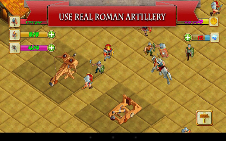 #10. CAESAR EMPIRE WAR (Android) By: Milleniona