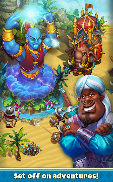 #3. The Tribez & Castlez (Android) By: Game Insight