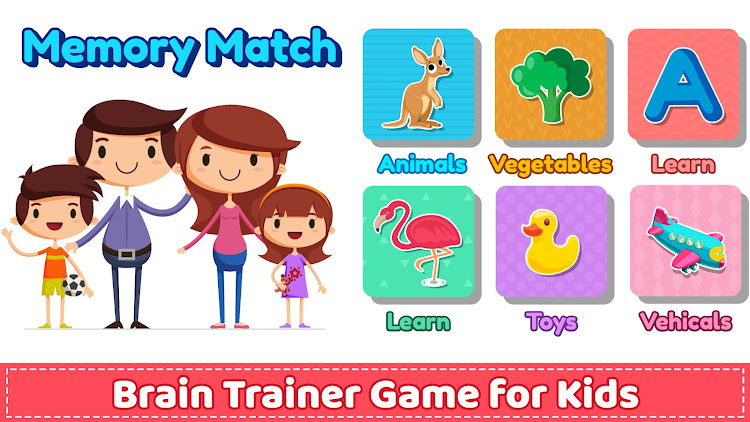 #7. Brain Game for Kids Preschool (Android) By: GunjanApps Studios