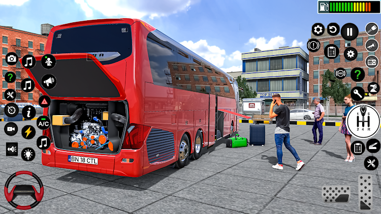 #8. Bus Driving Games : Bus Games (Android) By: Fun Drive Games