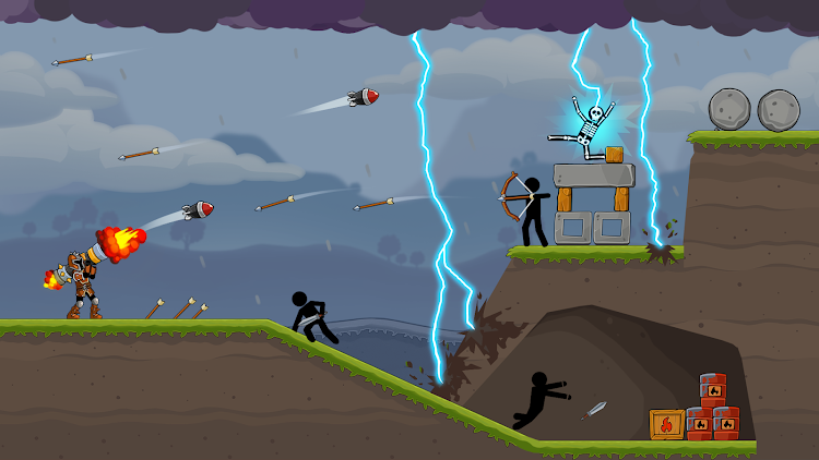 #2. Boom Stick: Bazooka Puzzles (Android) By: BYV