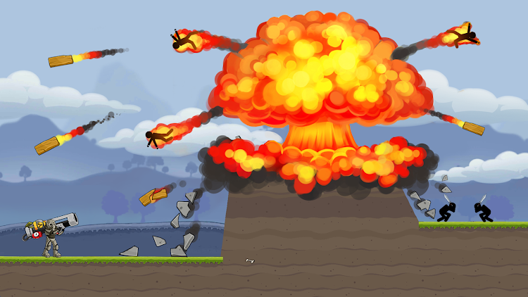 #5. Boom Stick: Bazooka Puzzles (Android) By: BYV