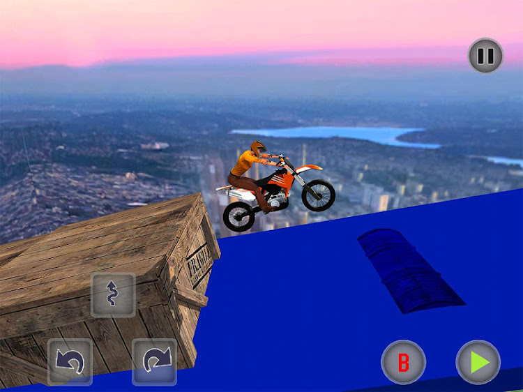 #4. Bike Stunts Game : Bike Game (Android) By: Fragrance Games LLC