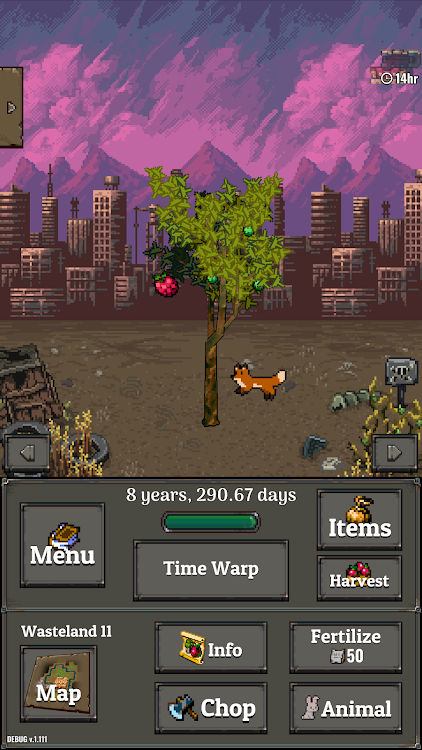 #8. Wasteland Orchard (Android) By: Dustin Auxier