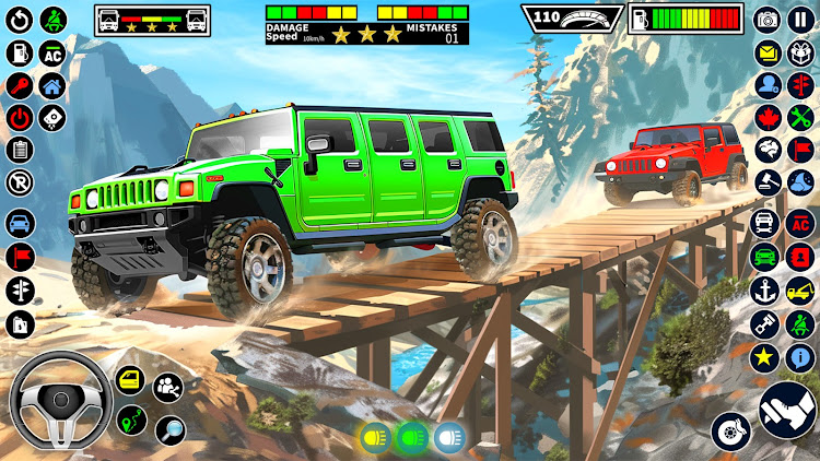 #5. Offroad Jeep Driving Adventure (Android) By: Awesome Games Studios