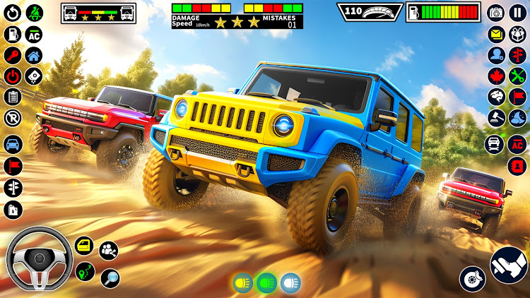 #8. Offroad Jeep Driving Adventure (Android) By: Awesome Games Studios