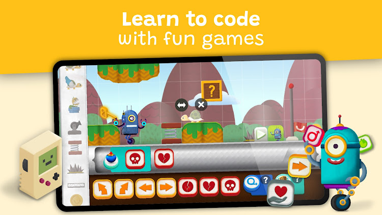 #8. Code Land: Coding for Kids (Android) By: Learny Land