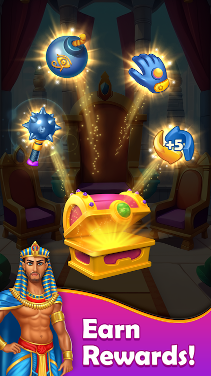 #5. Royal Gems: Egypt - Match 3 (Android) By: C.T.S. LTD