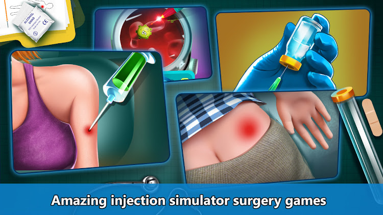 #3. Injection Hospital Doctor Game (Android) By: YoYo Fun Games