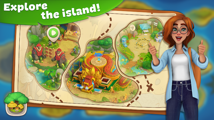 #3. Cradle of Maya: Island Odyssey (Android) By: Awem Games Limited