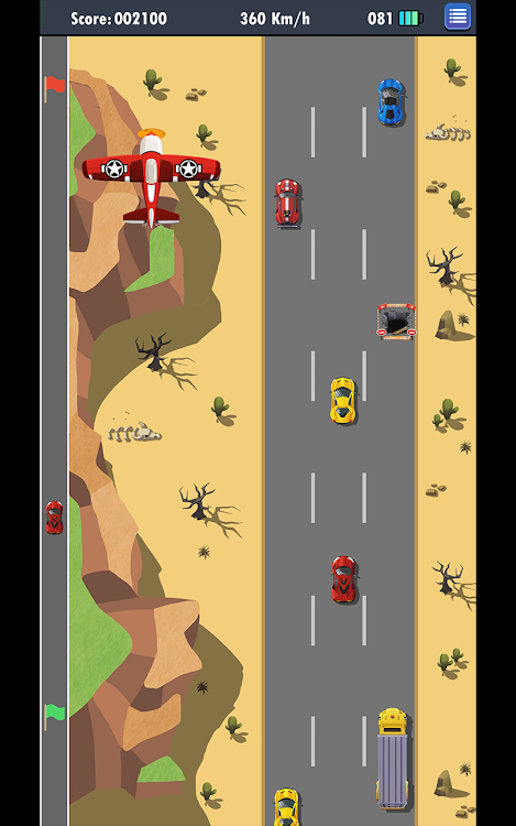 #9. Road Fighter Retro (Android) By: PerseusGames