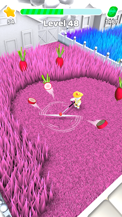 #7. Mow My Lawn - Cutting Grass (Android) By: CASUAL AZUR GAMES