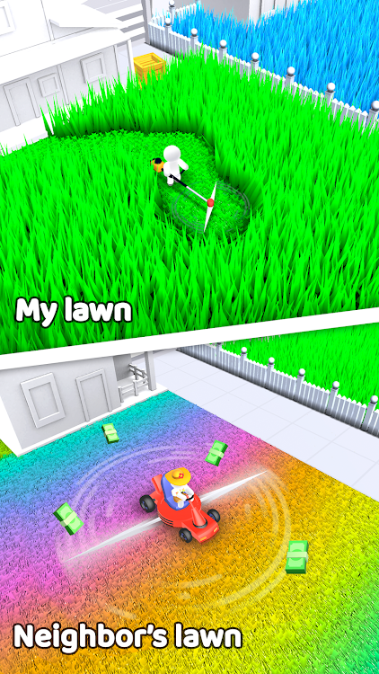 #9. Mow My Lawn - Cutting Grass (Android) By: CASUAL AZUR GAMES