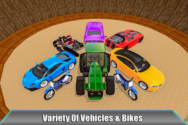 #8. Well of Death Stunts: Car Bike (Android) By: Era Fun Studio - Games for Boys and Girls