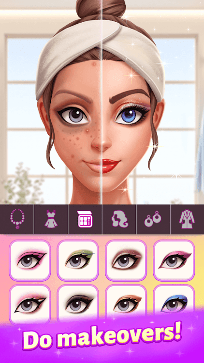 #9. Love Rebirth : Merge Makeover (Android) By: Rosecrab