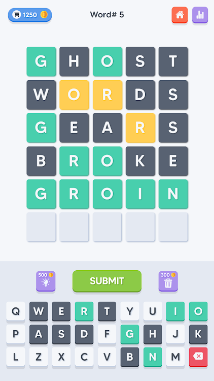 #2. Woriddle! Word Guess Challenge (Android) By: Eggies