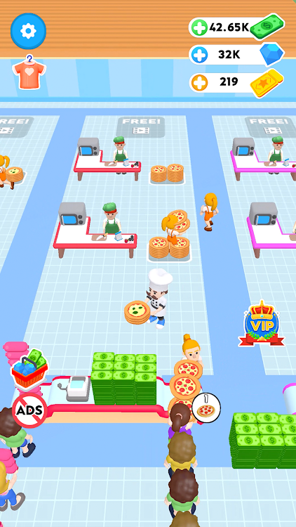 #4. Pizza Rush (Android) By: Yamy Studio