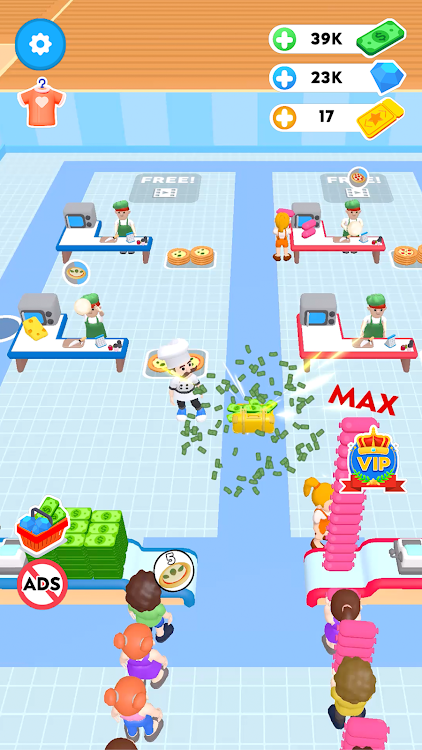 #7. Pizza Rush (Android) By: Yamy Studio