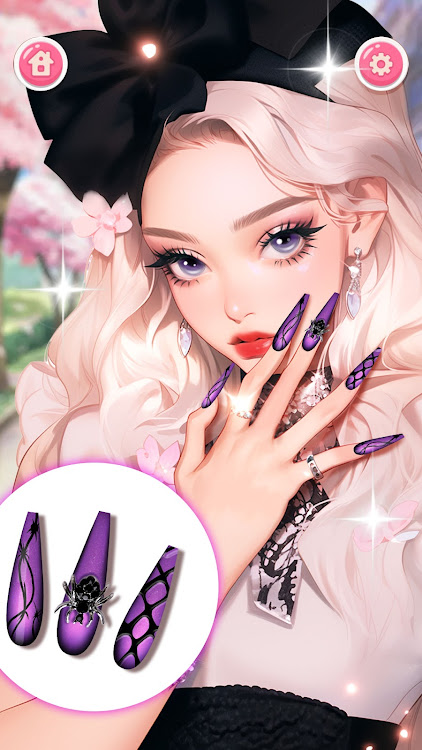 #6. Makeup Match: Nail Salon (Android) By: TapMagic