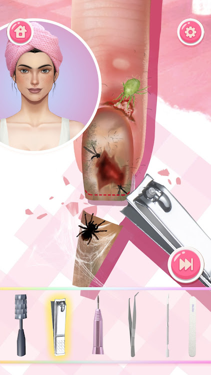 #7. Makeup Match: Nail Salon (Android) By: TapMagic