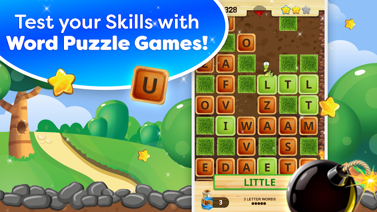 #2. Word Wow - Brain training fun (Android) By: DonkeySoft Inc.