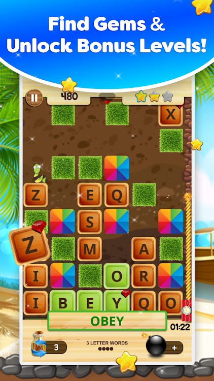 #6. Word Wow - Brain training fun (Android) By: DonkeySoft Inc.