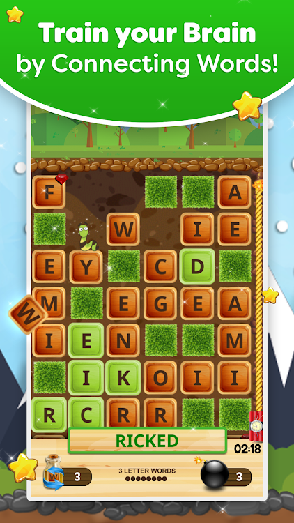 #8. Word Wow - Brain training fun (Android) By: DonkeySoft Inc.