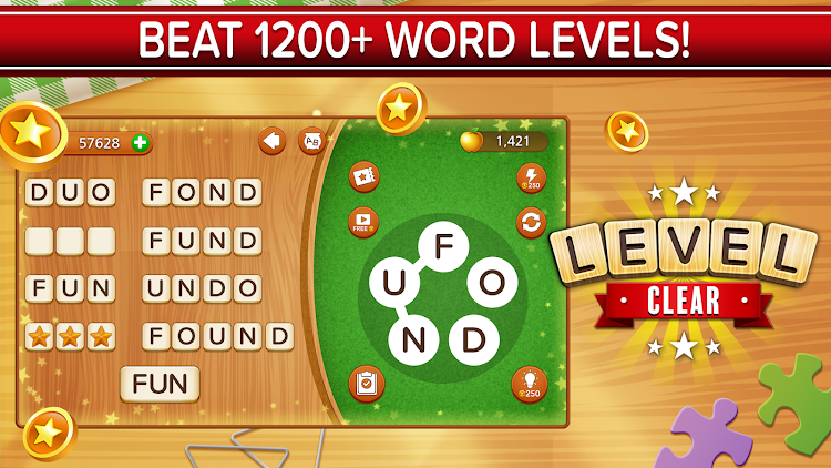 #7. Word Collect - Word Games Fun (Android) By: Super Lucky Games LLC