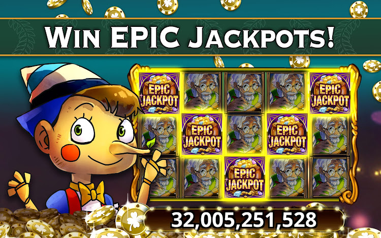 #5. Epic Jackpot Slots Games Spin (Android) By: Super Lucky Games LLC