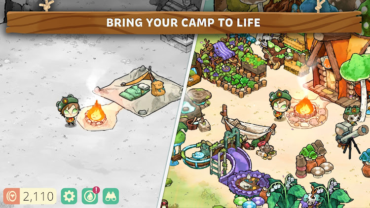 #2. Cozy Grove: Camp Spirit (Android) By: Netflix, Inc.