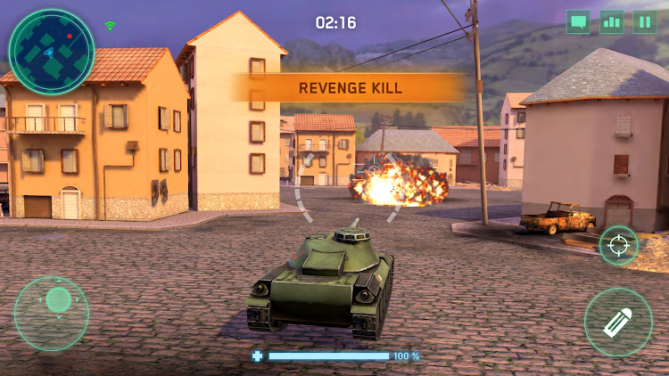 #3. War Machines：Tanks Battle Game (Android) By: Wildlife Studios