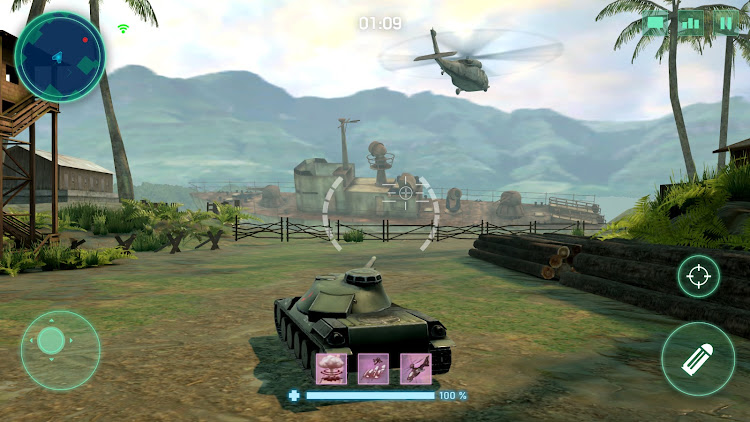 #6. War Machines：Tanks Battle Game (Android) By: Wildlife Studios