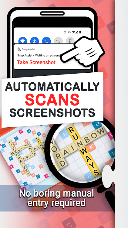 #2. Snap Assist for Wordfeud (Android) By: Firecracker Software LLC
