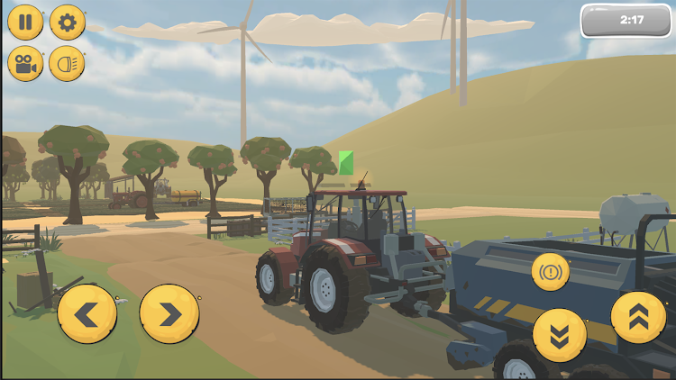 #3. Real Tractor Driving Simulator (Android) By: ANCAMA