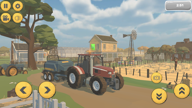 #4. Real Tractor Driving Simulator (Android) By: ANCAMA