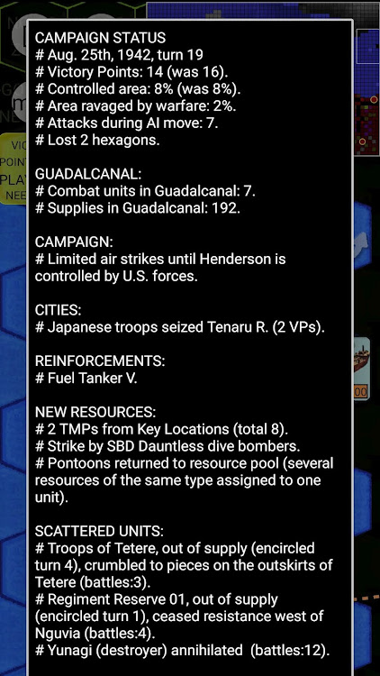 #4. Battle of Guadalcanal (Android) By: Joni Nuutinen