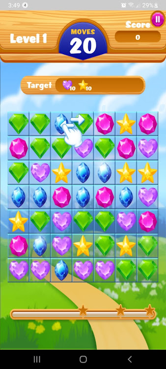 #5. mi diamante Crush (Android) By: MaD Developers