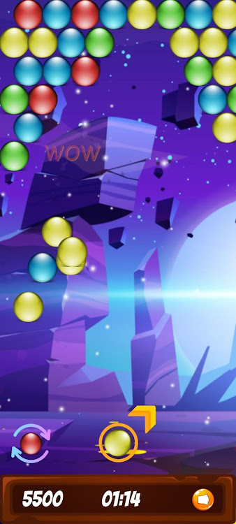 #6. Bubble Wipeout: Bubble Shooter (Android) By: Mojar Games Studio