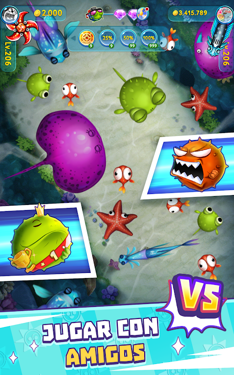 #7. iFish - Caza de peces en línea (Android) By: VNG ZingPlay Game Studios