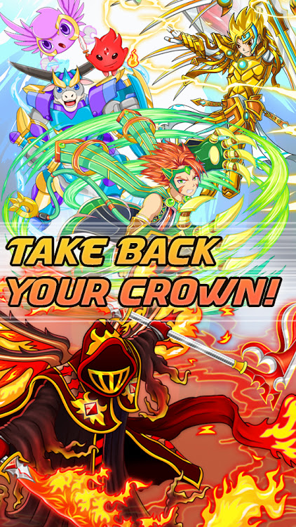 #3. Crown Blades Puzzle Battle RPG (Android) By: SwordSharp Studios