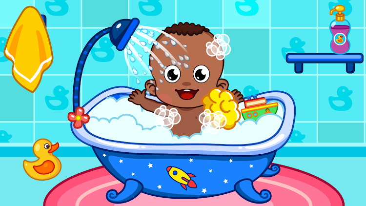 #2. Baby Care, dress up kids Games (Android) By: GunjanApps Studios