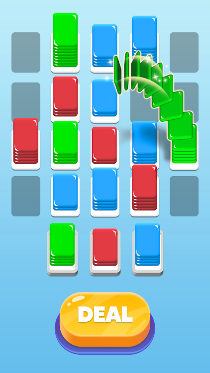 #9. Card Shuffle - Sort Puzzle (Android) By: WeMaster Games