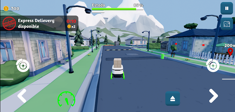 #5. Delivery Bots: Package Madness (Android) By: Tobías Wunsch