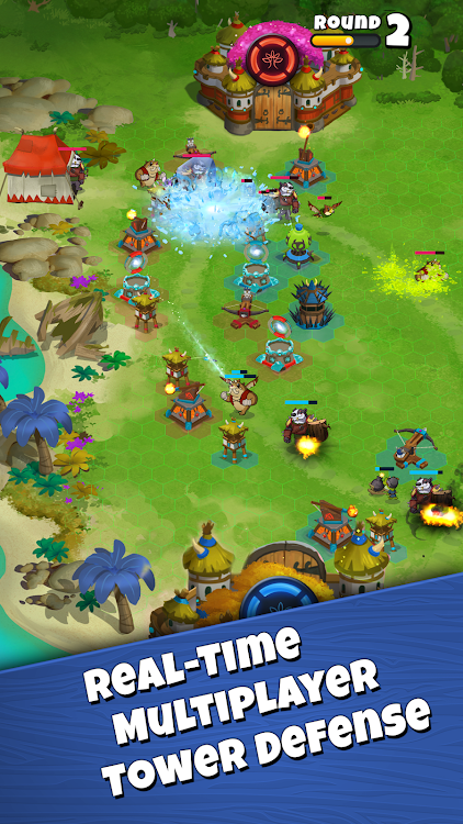 #2. Tower Rush Legends (Android) By: Raw Sunshine