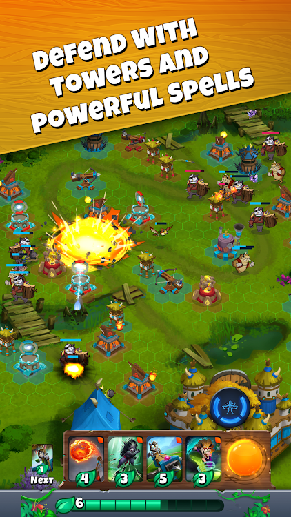 #5. Tower Rush Legends (Android) By: Raw Sunshine