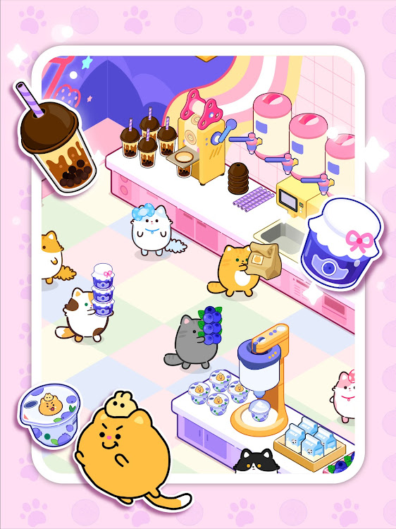 #9. Ninimo Cat Supermarket: Tycoon (Android) By: The Pinkfong Company