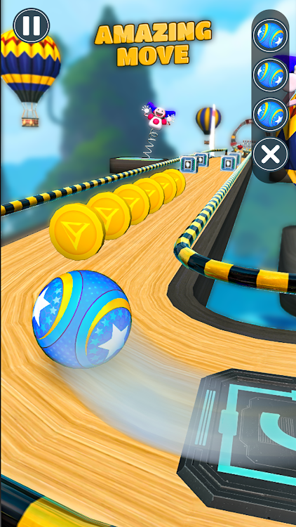 #2. Rolling Ball - Fast Balls 3d (Android) By: Yzone Games