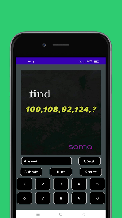 #4. Mathpuzz - 100+ math puzzles (Android) By: soma sekhar